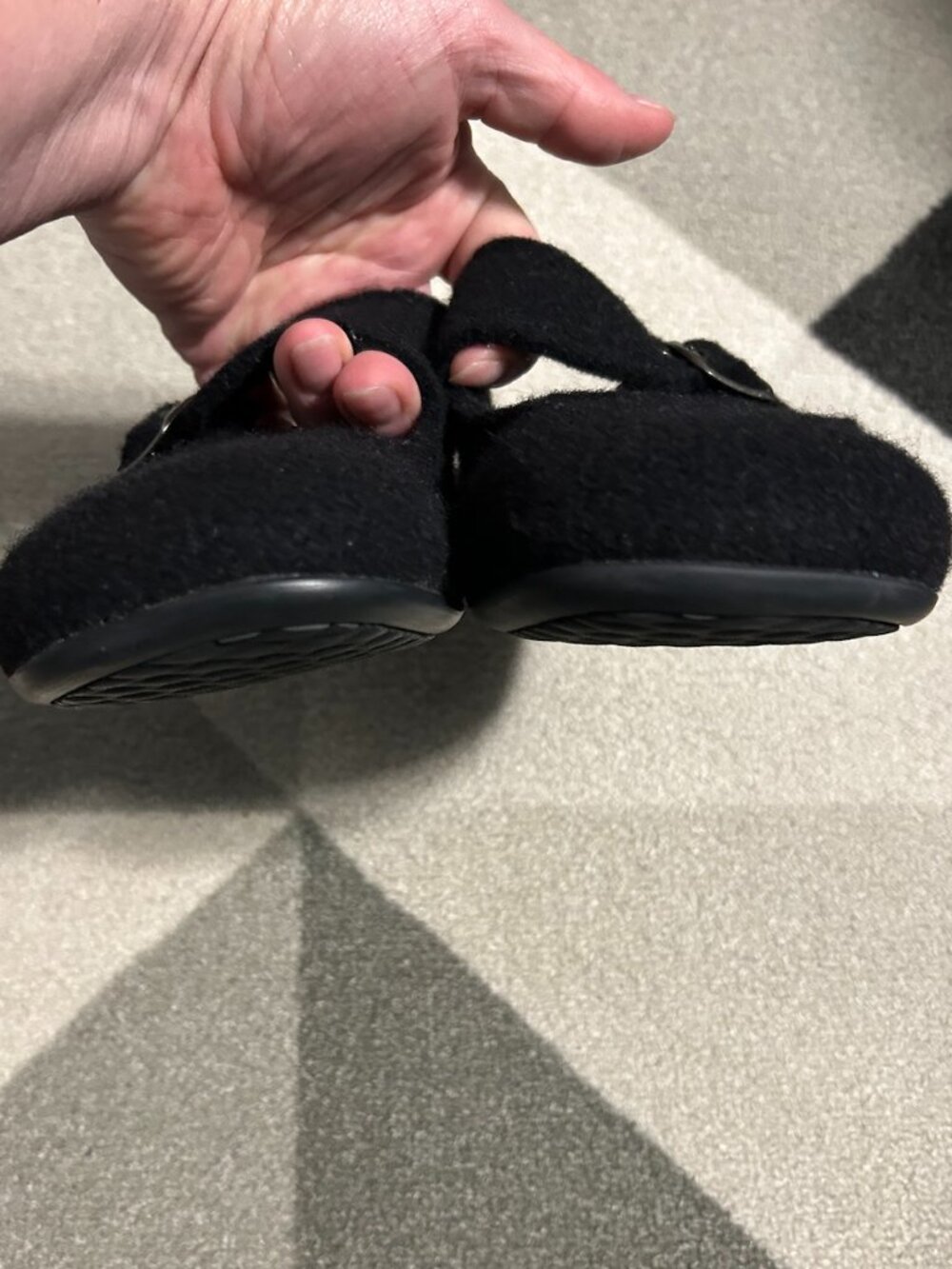 Dr. Andrew Weil Orthaheel WOOL Mary Jane Clogs Mules Slippers Women's EU 37/US 6 - Picture 6 of 12
